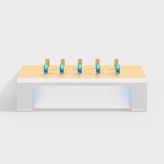 Futuristic Display Stand 3D model