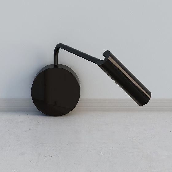 Elegant Minimalist Wall Sconce 3D model