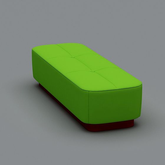 Urban Oasis Bench 3D model for Creative Spaces