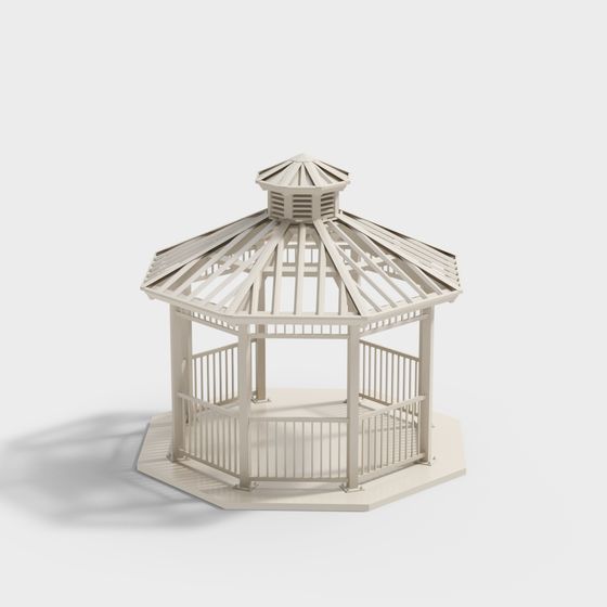 Summer Gazebo 3D model
