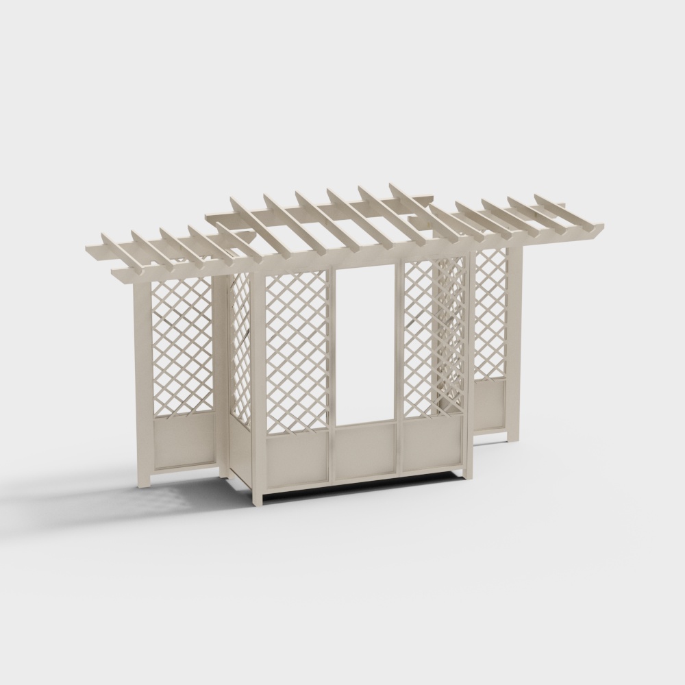 Chinese style garden pavilion