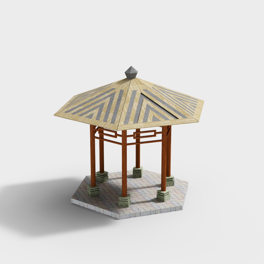 garden chinese pavilion