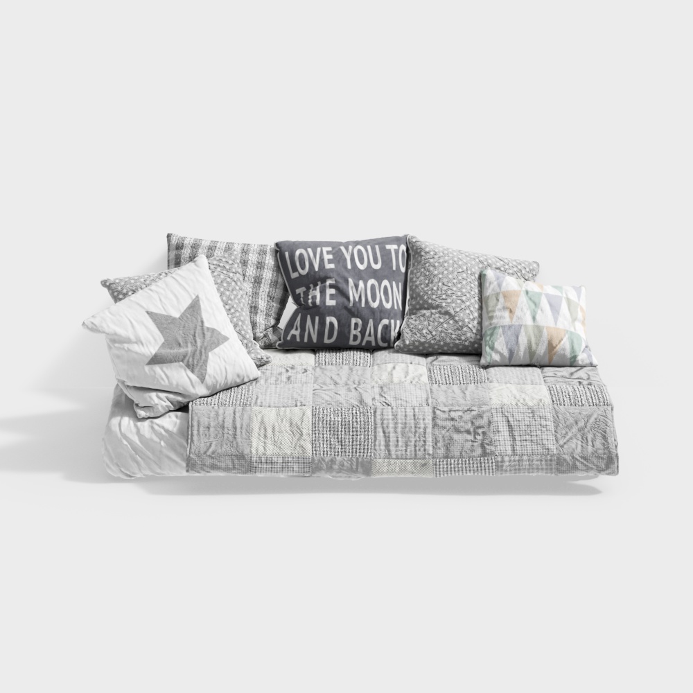 Sofa giường kiểu hiện đại vải dệt