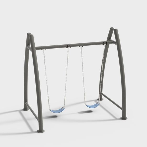 Playful Children’s Swing Set 3D model