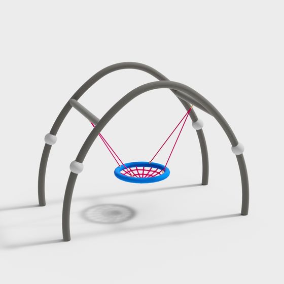 Creative Kids Swing Set 3D model