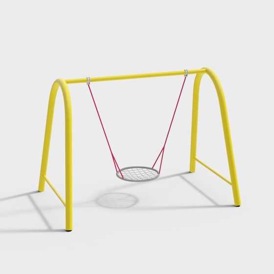 Childhood Fun Swing Set 3D model for Creative Projects