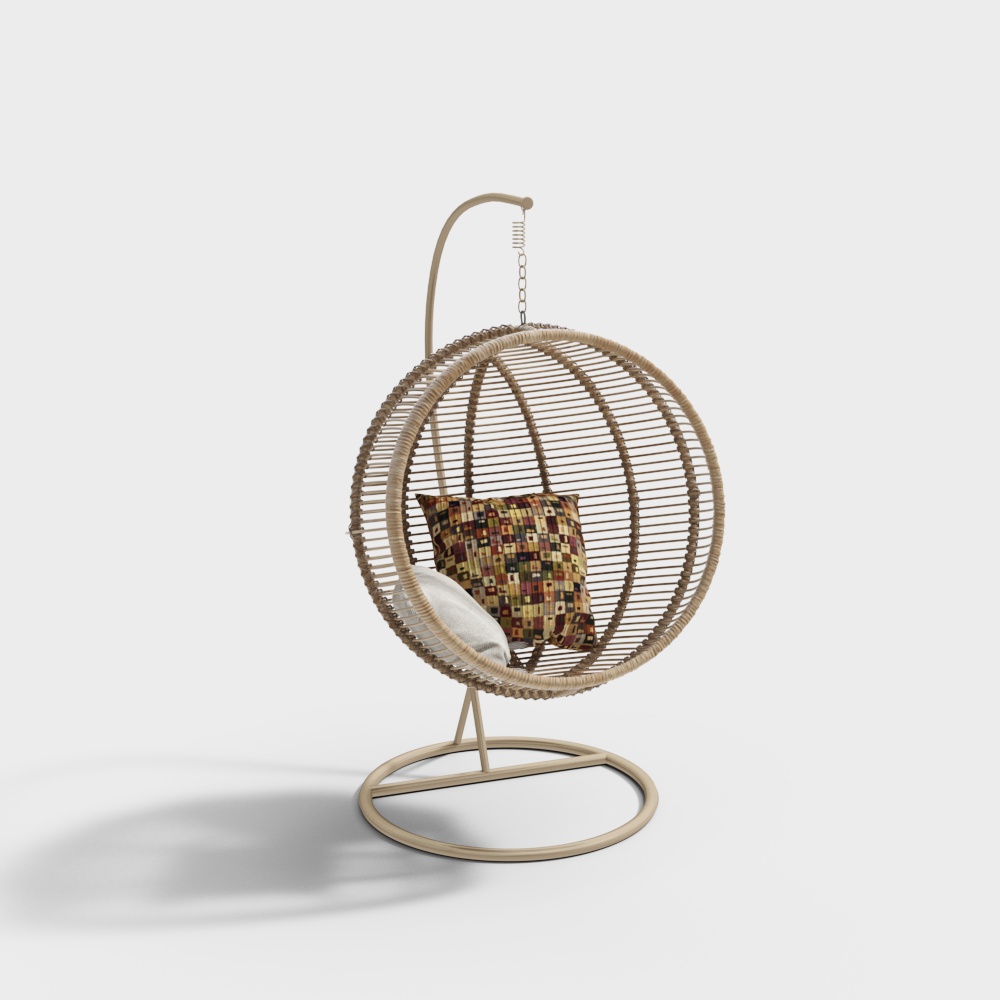 เก้าอี้แขวนในห้องนอน