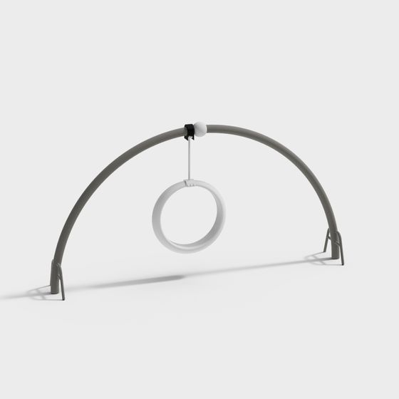 Suspended Ring Frame 3D model