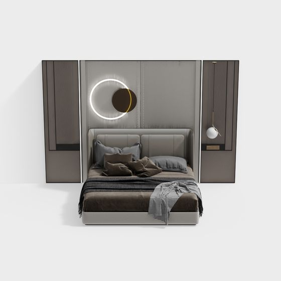 Urban Dream Bed 3D model