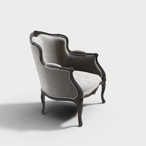 Chaise haute dossier