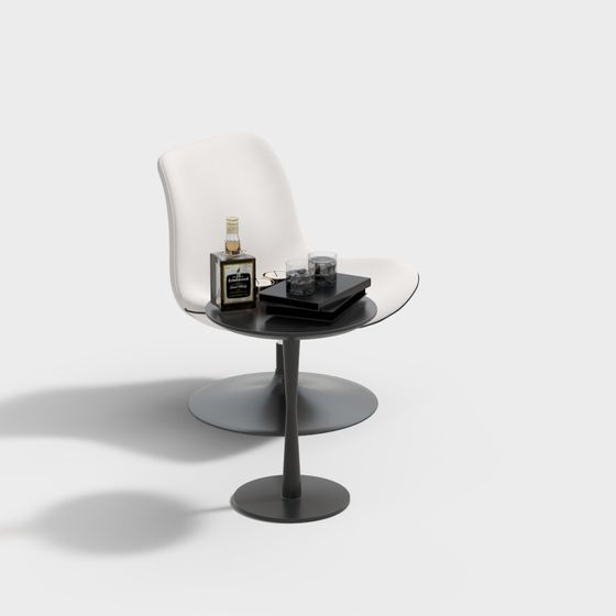 Urban Retreat Table and Chair Set 3D model
