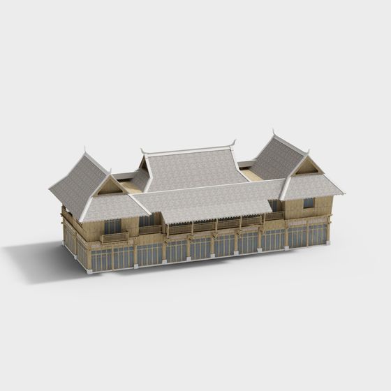 Eastern Elegance 3D model