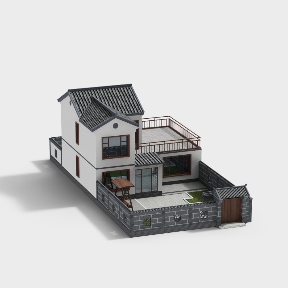 two storey villa