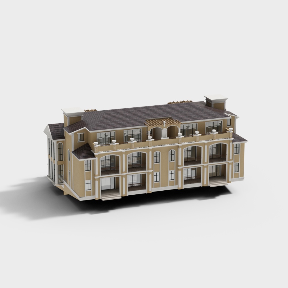 Biệt thự ba tầng