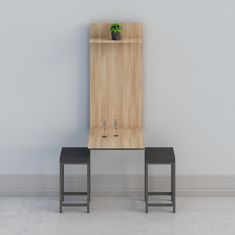 Tavolo, Parete & Sgabello