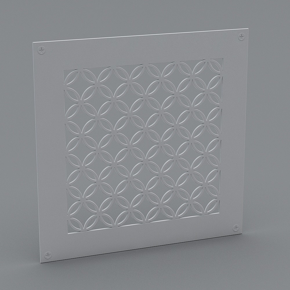 Lattice Panel 3D model