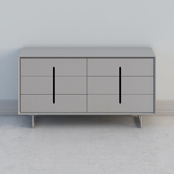 Urban Elegance Dresser 3D model