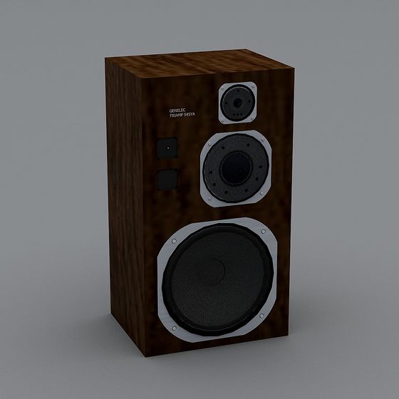 Genelec Triamp 545YA 3D model for Audio Equipment
