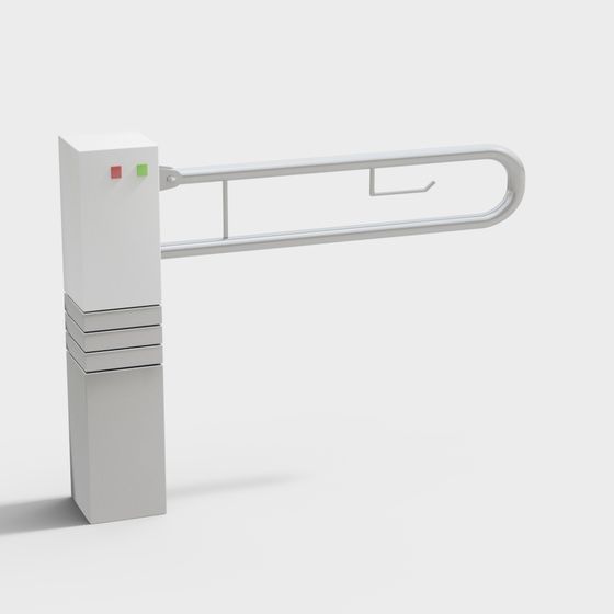 Modern Smart Access Control System 3D model