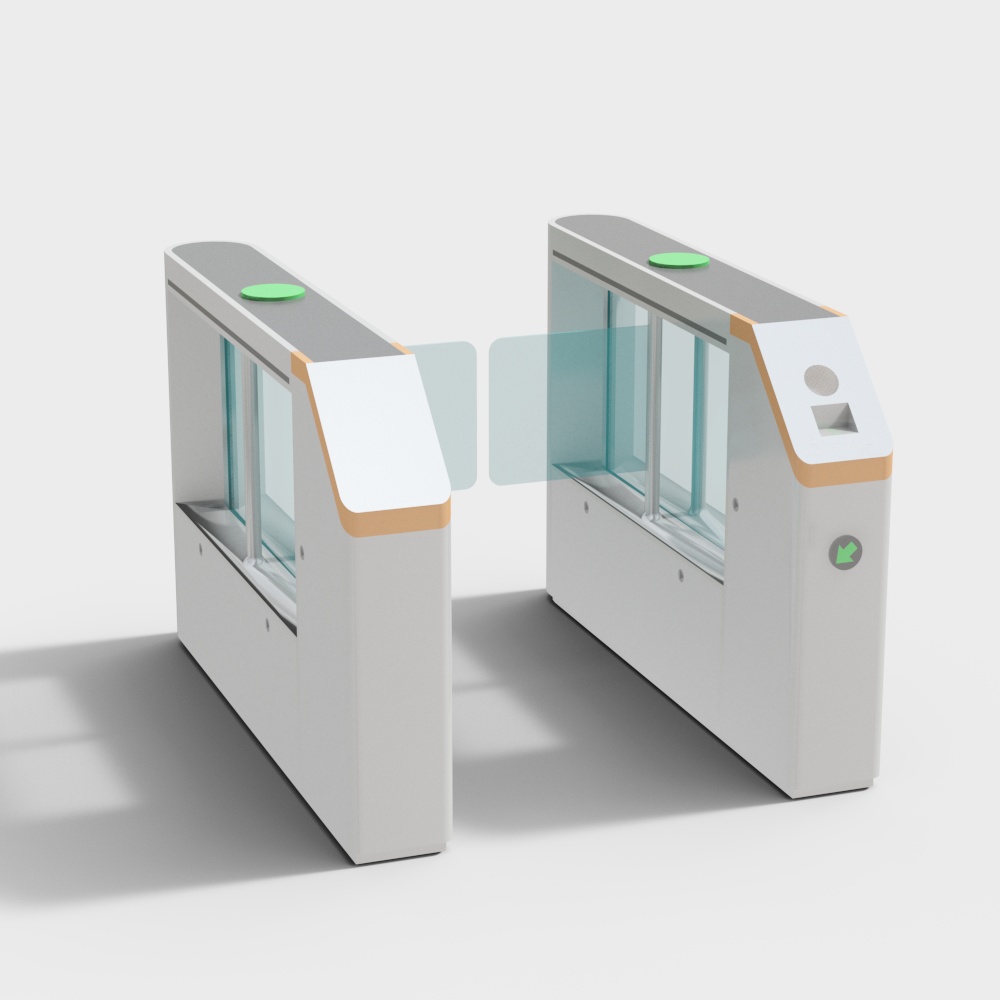 Dormitory modern access control gate