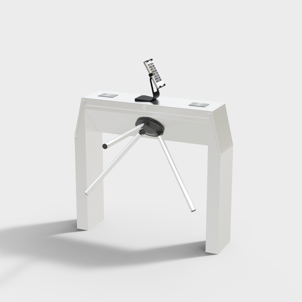Supermarket modern turnstile