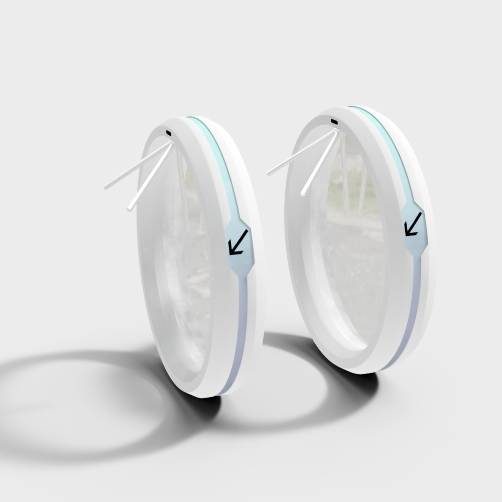 スーパーマーケットのモダンなセキュリティゲート