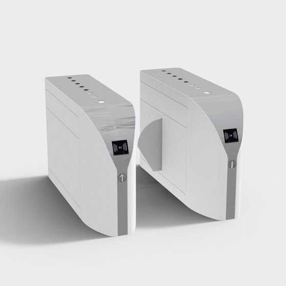 Smart Turnstile 3D model
