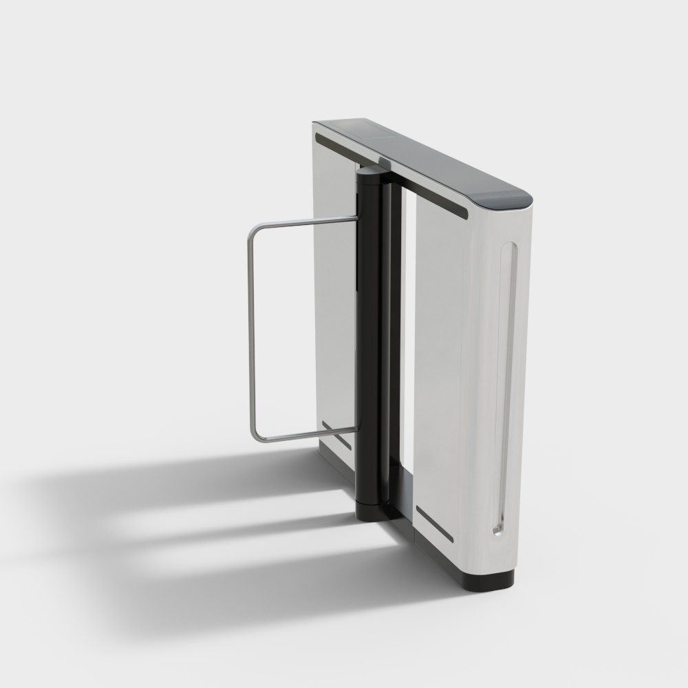 Modern Smart Turnstile 3D Model