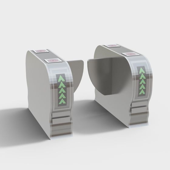 Futuristic Low-Poly 3D Model with High Detail