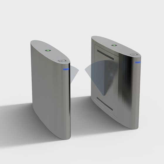 Smart Access Control System 3D model