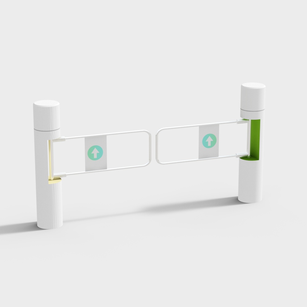 Museum modern turnstile