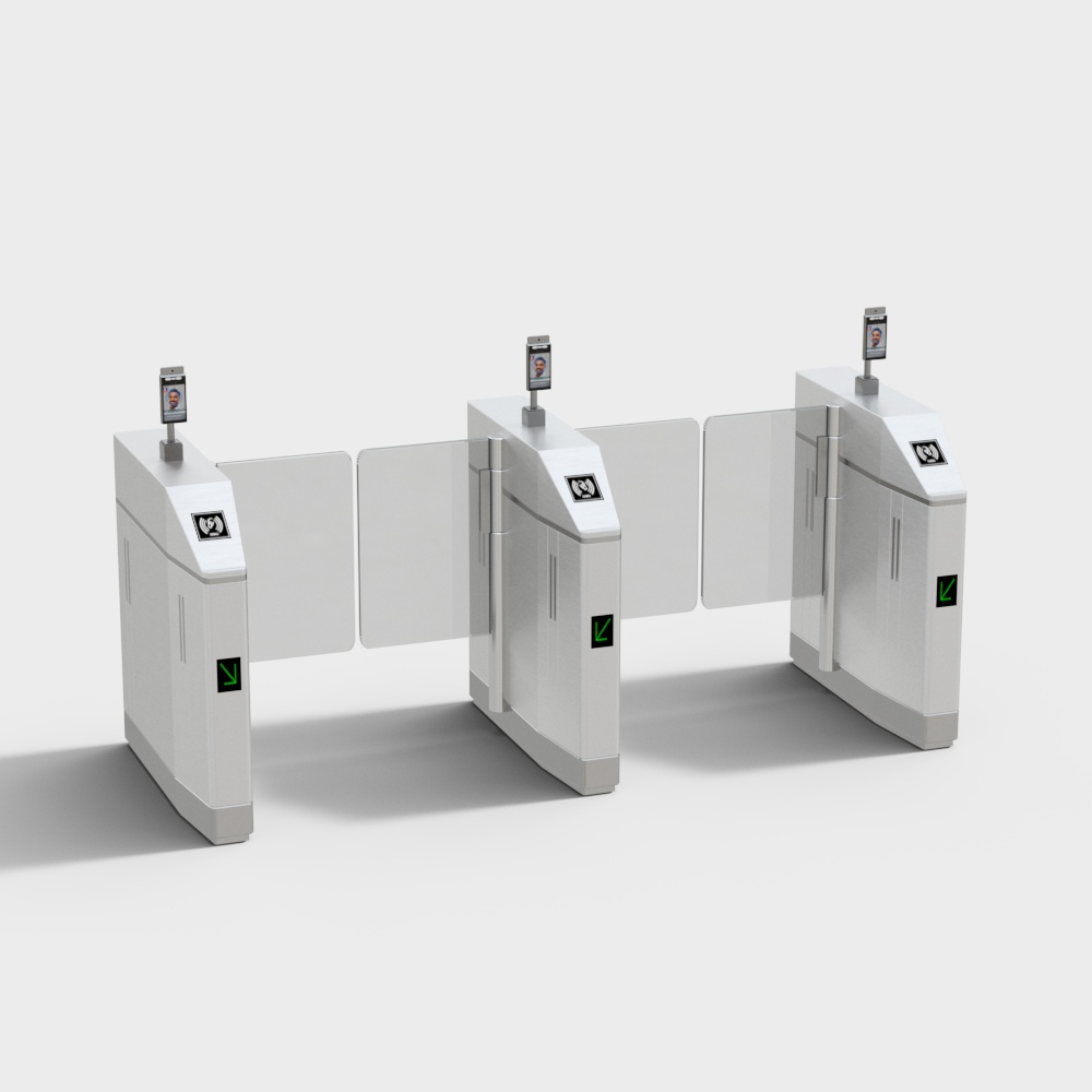 Cinema modern turnstile
