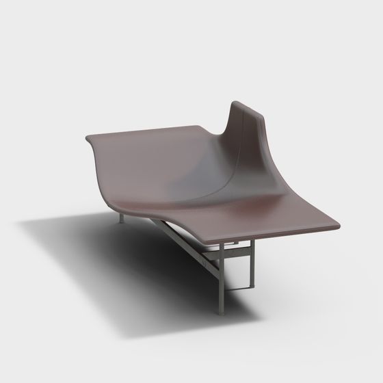 Urban Curve 3D Model Chair Design
