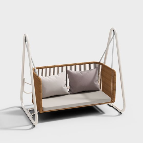 Floating Cradle Chair 3D model