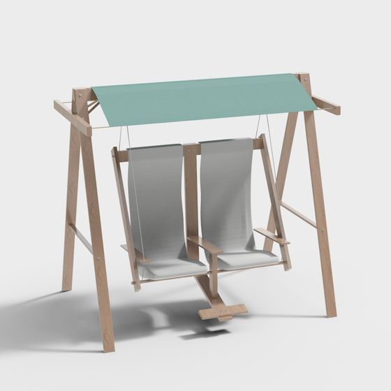 Elegant Modern Hanging Chair 3D model