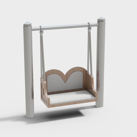 Children's Swing Set 3D model