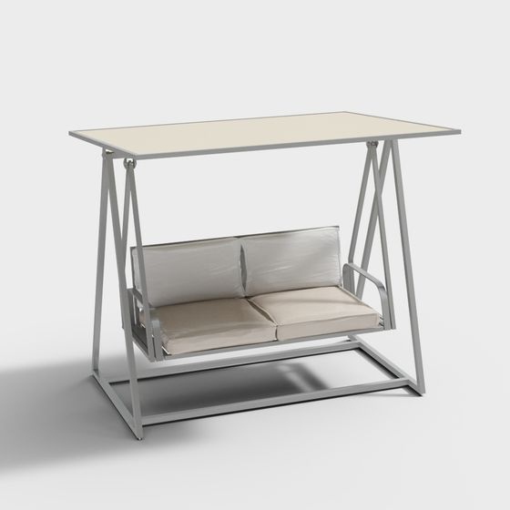 Cantilever Outdoor Sofa Table 3D model