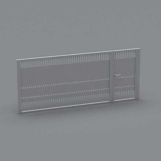 City Window 3D Model – Minimalist Elegance