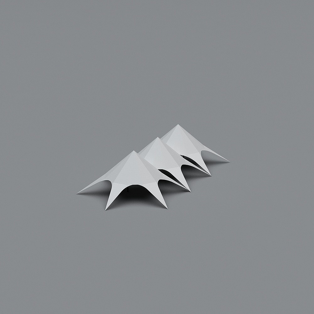 Origami Peak 3D model