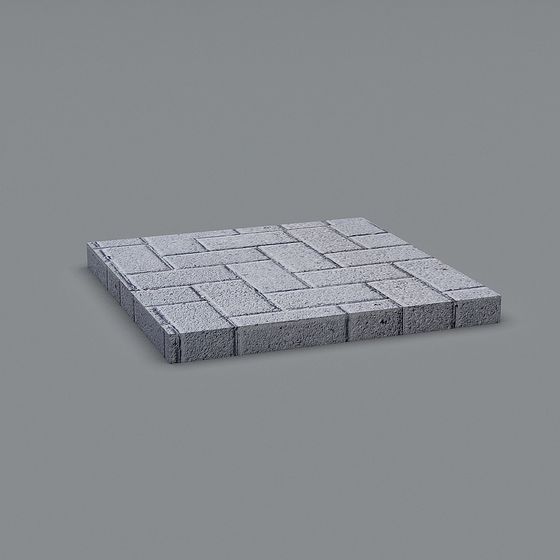 Urban Essence Low-Poly Stone Brick 3D model