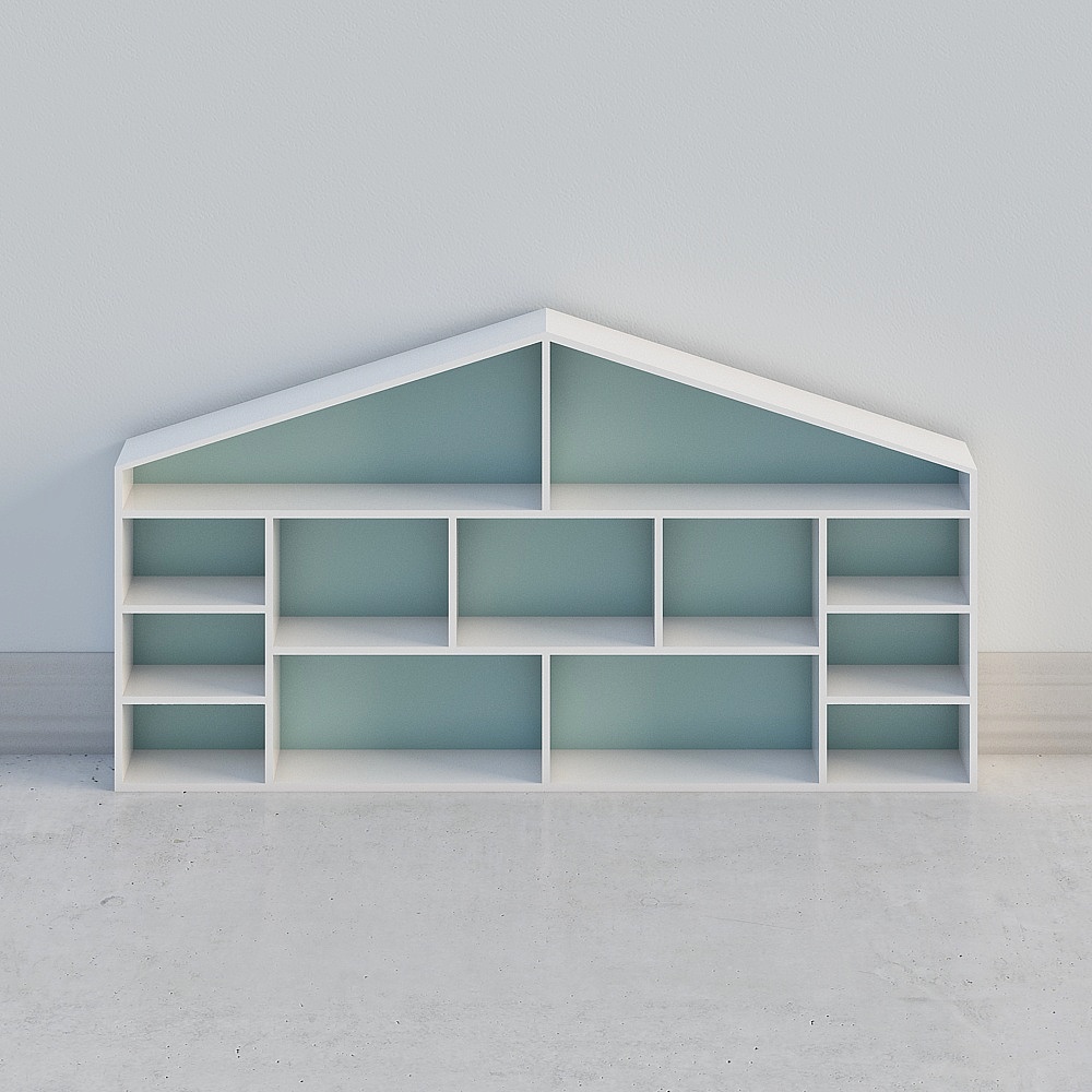 Bedroom hanging cabinet wooden contemporary