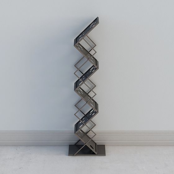 Spiral Shelf 3D model for Creative Projects