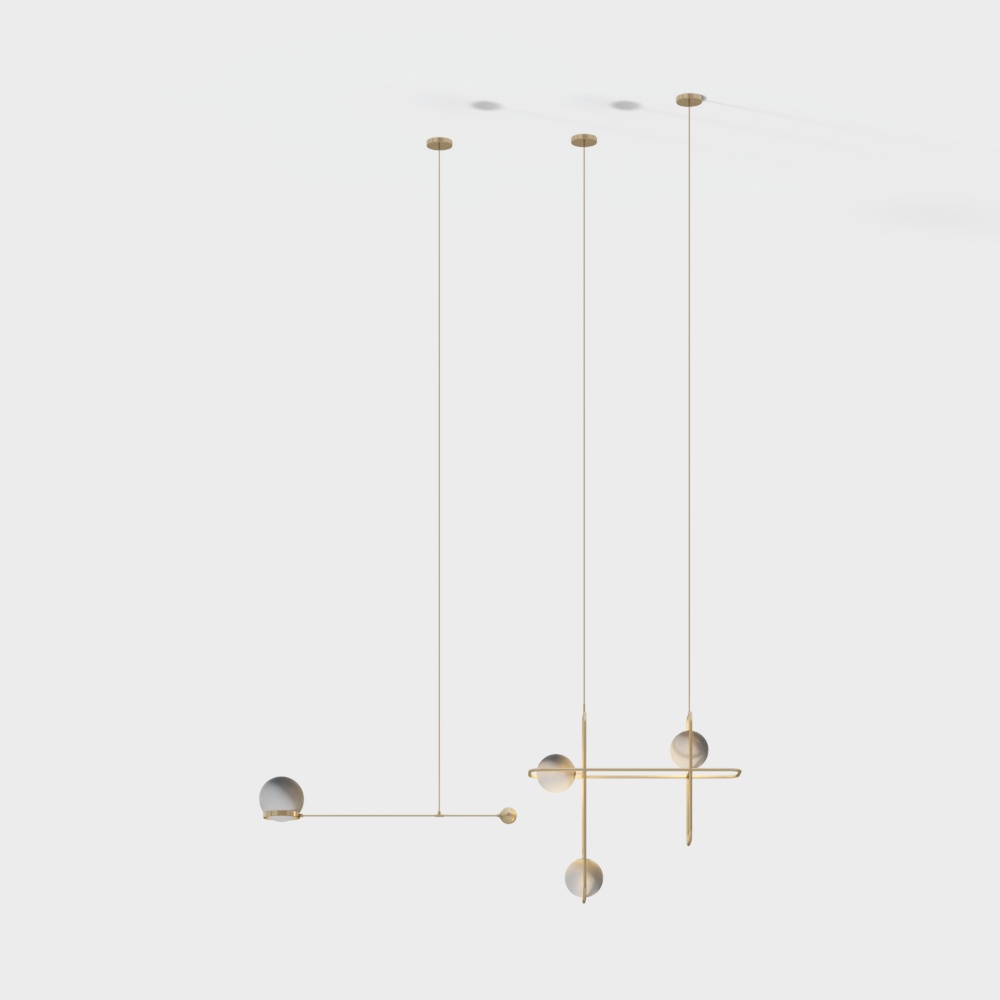 đèn chùm trần hiện đại