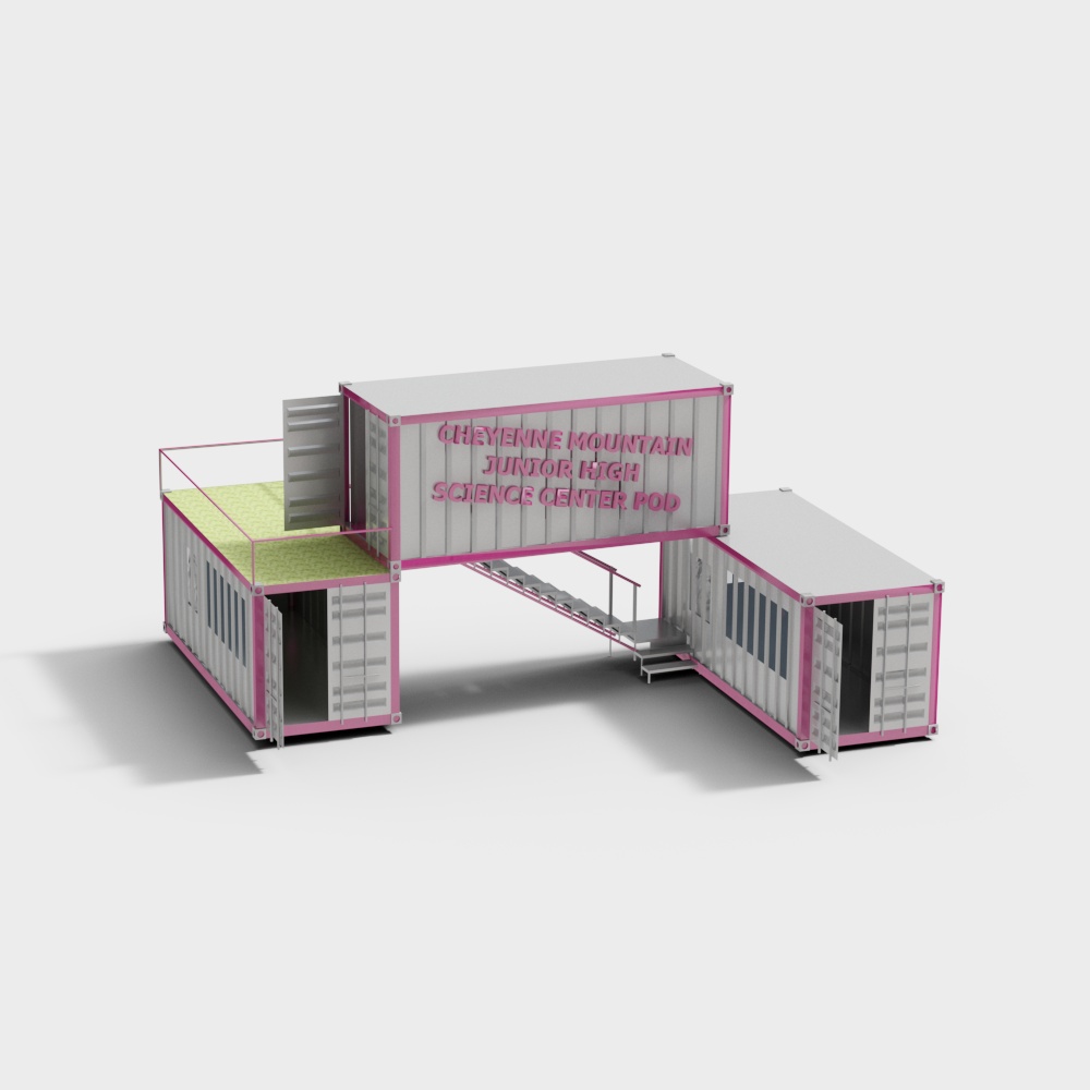 Modern snack bar in shopping mall