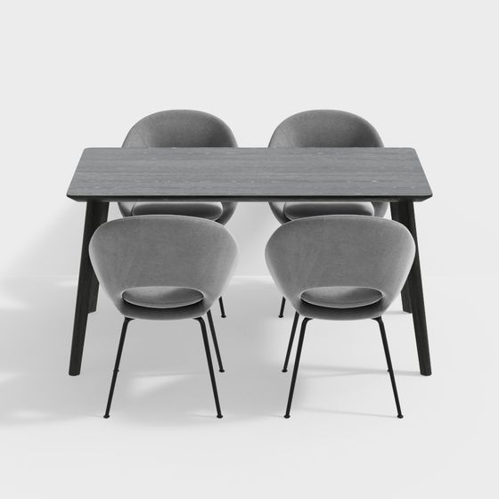 現代風ダイニングテーブルセット