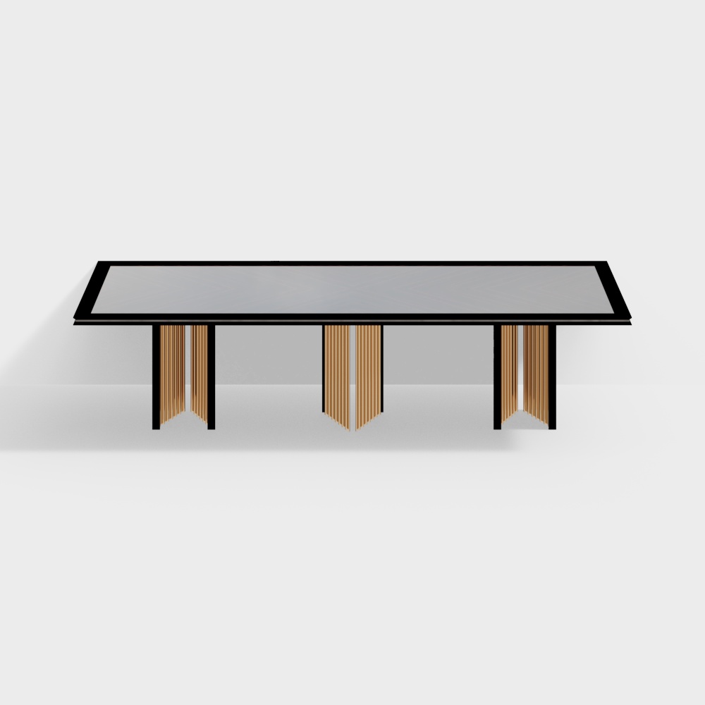 dining table contemporary wooden