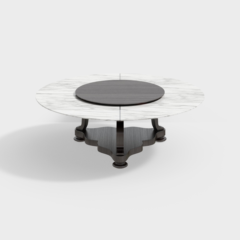 dining table vintage style marble