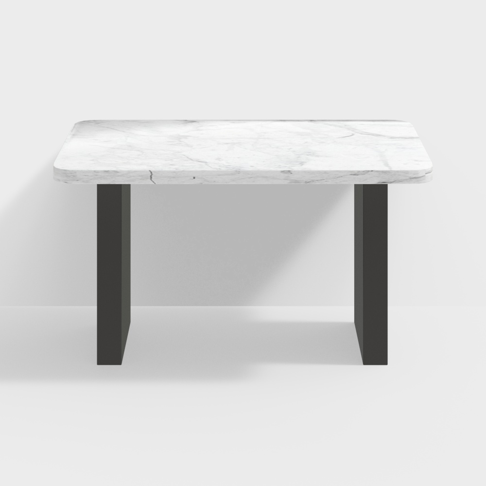 dining table vintage style marble