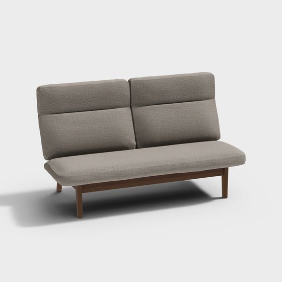 Stylish Modern Sofa 3D model