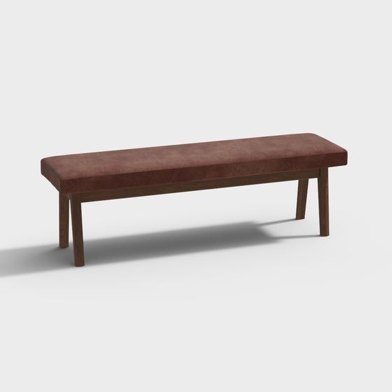 Cozy Bench 3D model